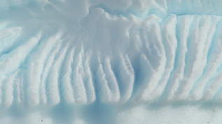 南极洲纹理冰山表面视频素材