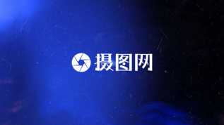 炫彩豹子logo演绎视频素材