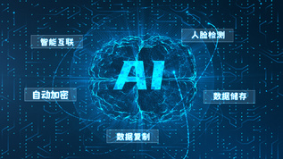 AI科技分类智能展示AE模板视频素材