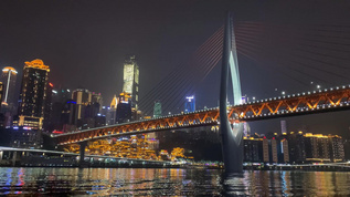 重庆长江大桥视频素材