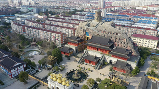上海东林寺视频素材