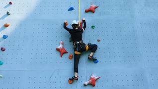 体育活动攀岩4K超清视频素材