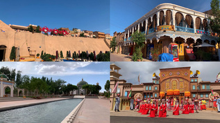 5A喀什古城旅游风景区视频素材