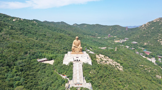 威海赤山景区风光视频素材