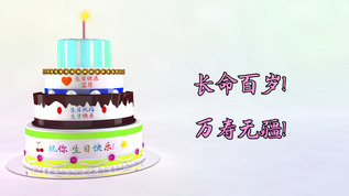 婚礼蛋糕和生日蛋糕的三维展示动画AE模板视频素材