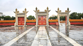北京地坛公园视频素材