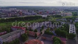鸟瞰加奇纳市中心圣彼得堡俄罗斯mov格式视频下载_正版视频编号405981-摄图网