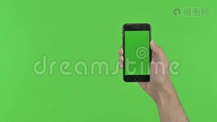 滚动垂直智能手机屏幕，绿色色度键mov格式视频下载_正版视频编号2328349-摄图网