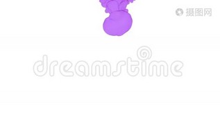 摘要背景紫墨水在水下或烟雾与阿尔法面具的运动效果和合成VFXmov格式视频下载_正版视频编号1840551-摄图网