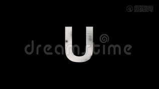 在阿尔法马特燃烧的大写字母Umov格式视频下载_正版视频编号502757-摄图网