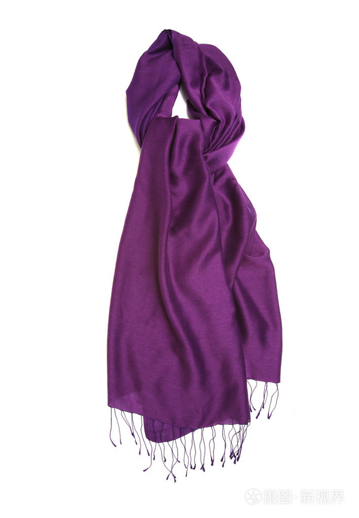 Violet scarf
