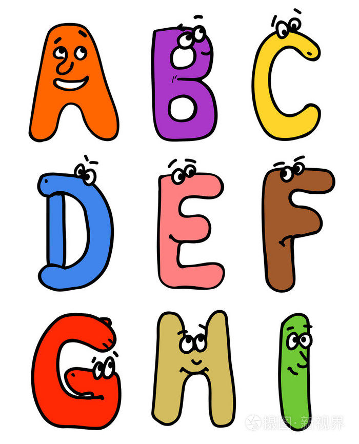 卡通abc 1