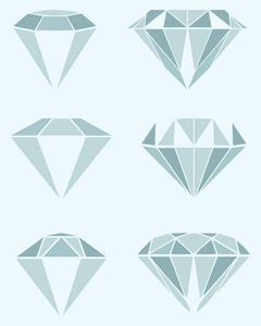 不同的钻石图