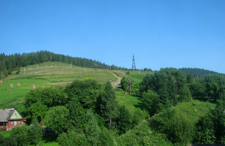 山岳全景