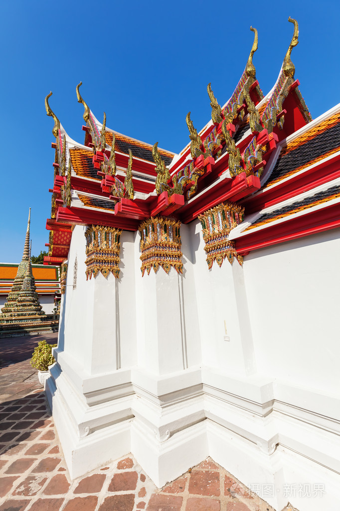 在曼谷泰国佛寺坦
