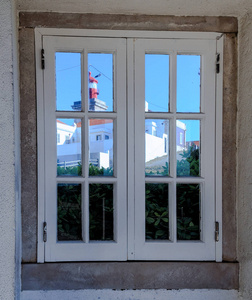 在 Cabo da Roca，葡萄牙，最大陆的西部海角灯塔