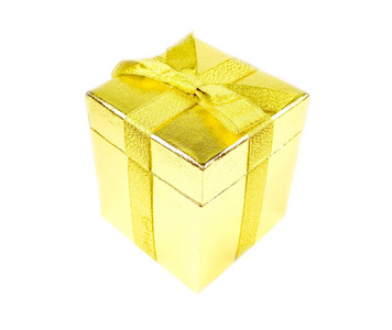 金色闪光礼品盒