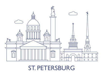 圣彼得堡市最著名的建筑