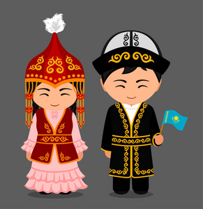 哈萨克人的民族服饰