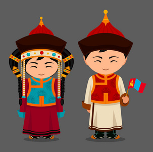 蒙古民族服饰与标志