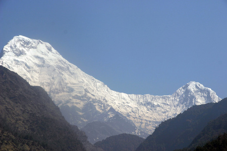 annapurn雪