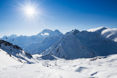 滑雪胜地布鲁斯