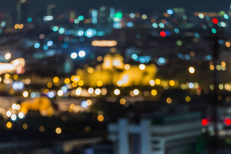 夜迷离景光市市中心