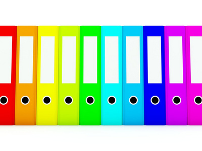 彩色文件夹