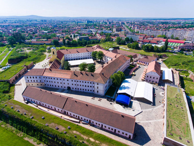 Oradea要塞的鸟瞰图Nagyvarad