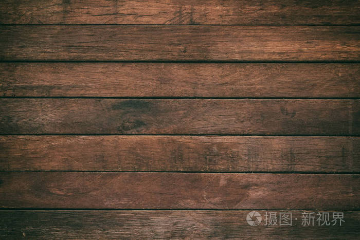 表面的老式木桌子和质朴的谷物纹理背景