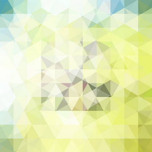 白色 黄色的几何形状的背景。抽象的三角形几何背景。马赛克拼图。矢量 Eps 10。矢量图
