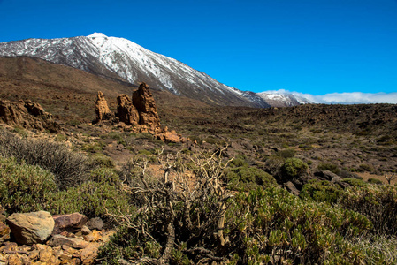 火山景观，泰德特内里费岛