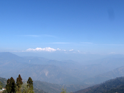 在喜马拉雅山