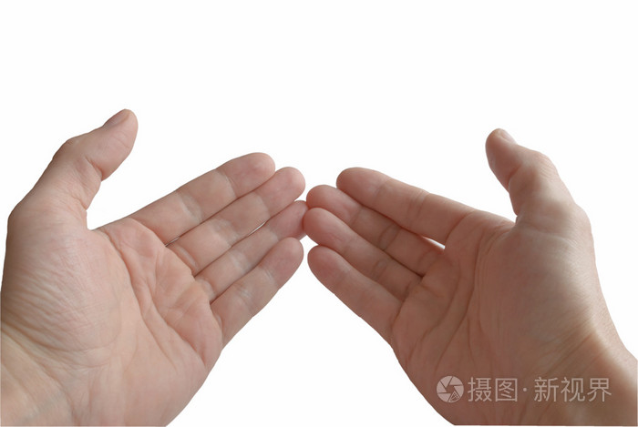 两个手掌