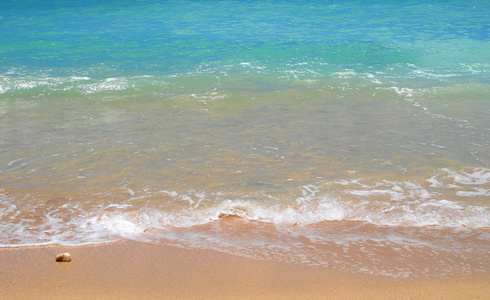 威基基海滩夏威夷水晶水域