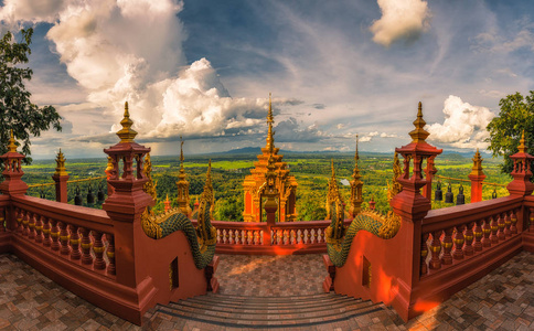 庙宇wat doipajhana南邦府省国家泰国