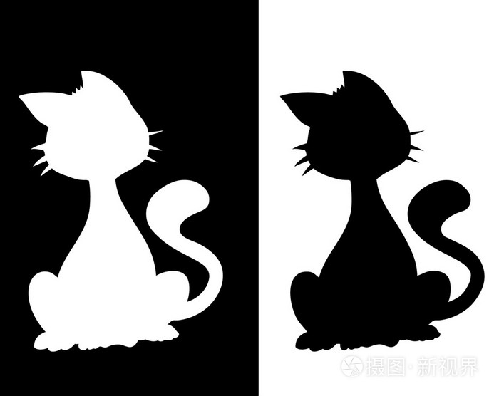 猫的轮廓