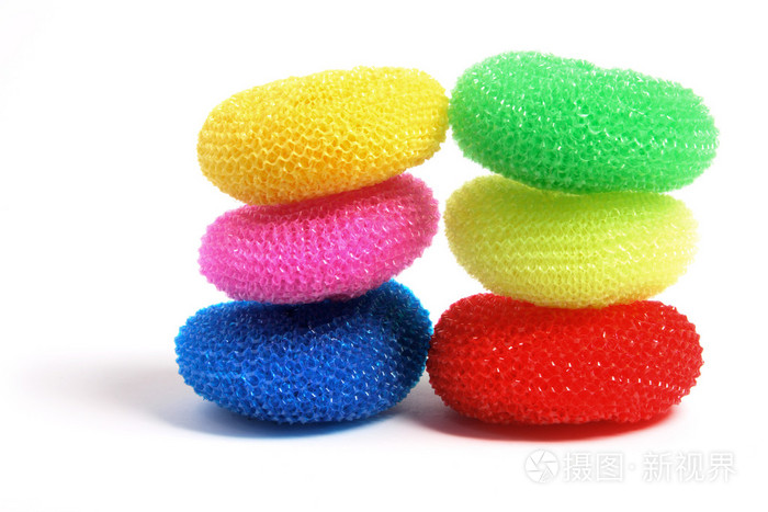 Round Nylon Scourers