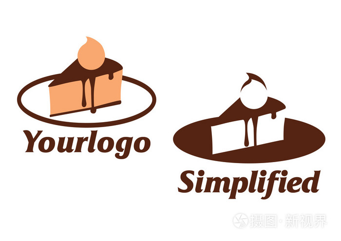 蛋糕的logo糕点店糖果