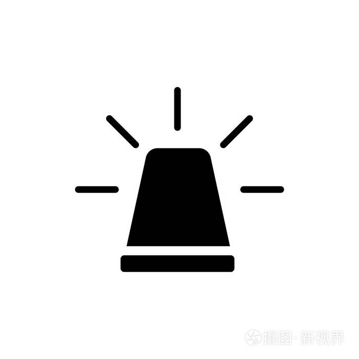 警报声矢量图标