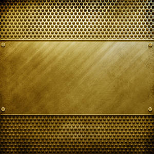 金属模板背景黄金包装