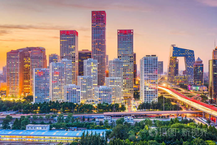 北京市天际线照片-正版商用图片00xea6-摄图新视界