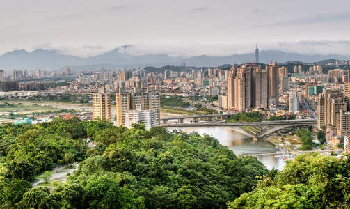 台北城市天际线