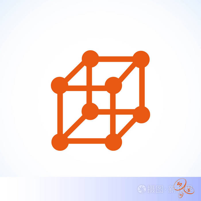多维数据集图标矢量