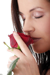 红玫瑰的女人