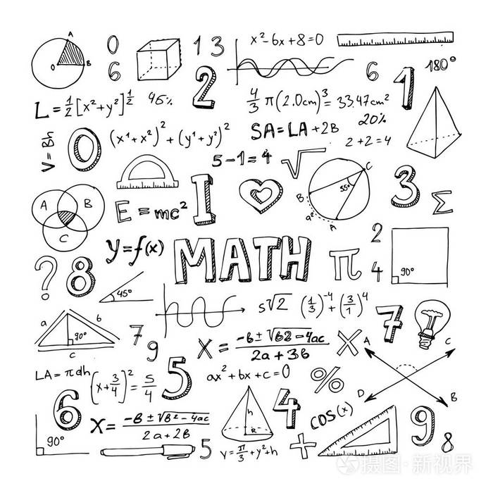 组的数学符号插画-正版商用图片015azy-摄图新视界