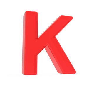 红色字母 k