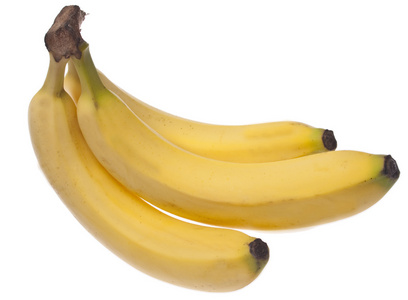 白色的香蕉束