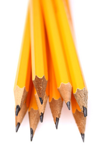 铅笔，彩色铅笔 pencil的名词复数  光线锥