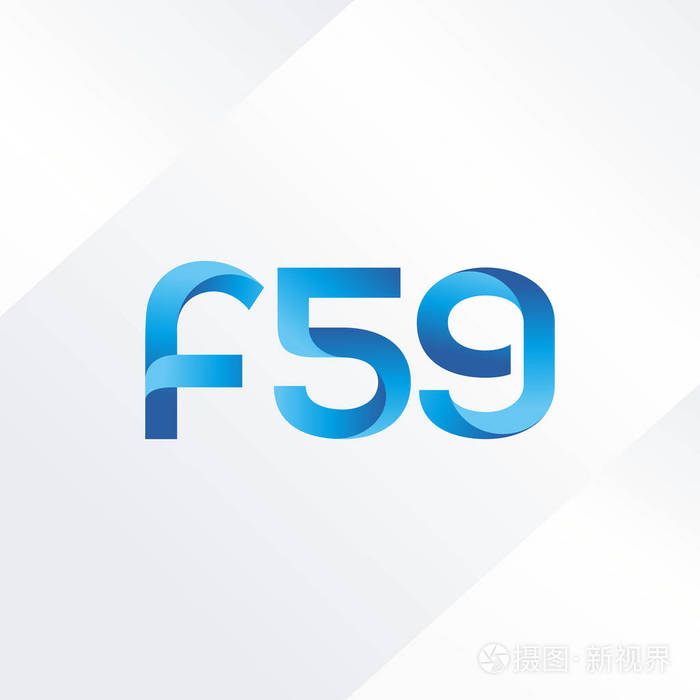 f59 字母和数字标志图标